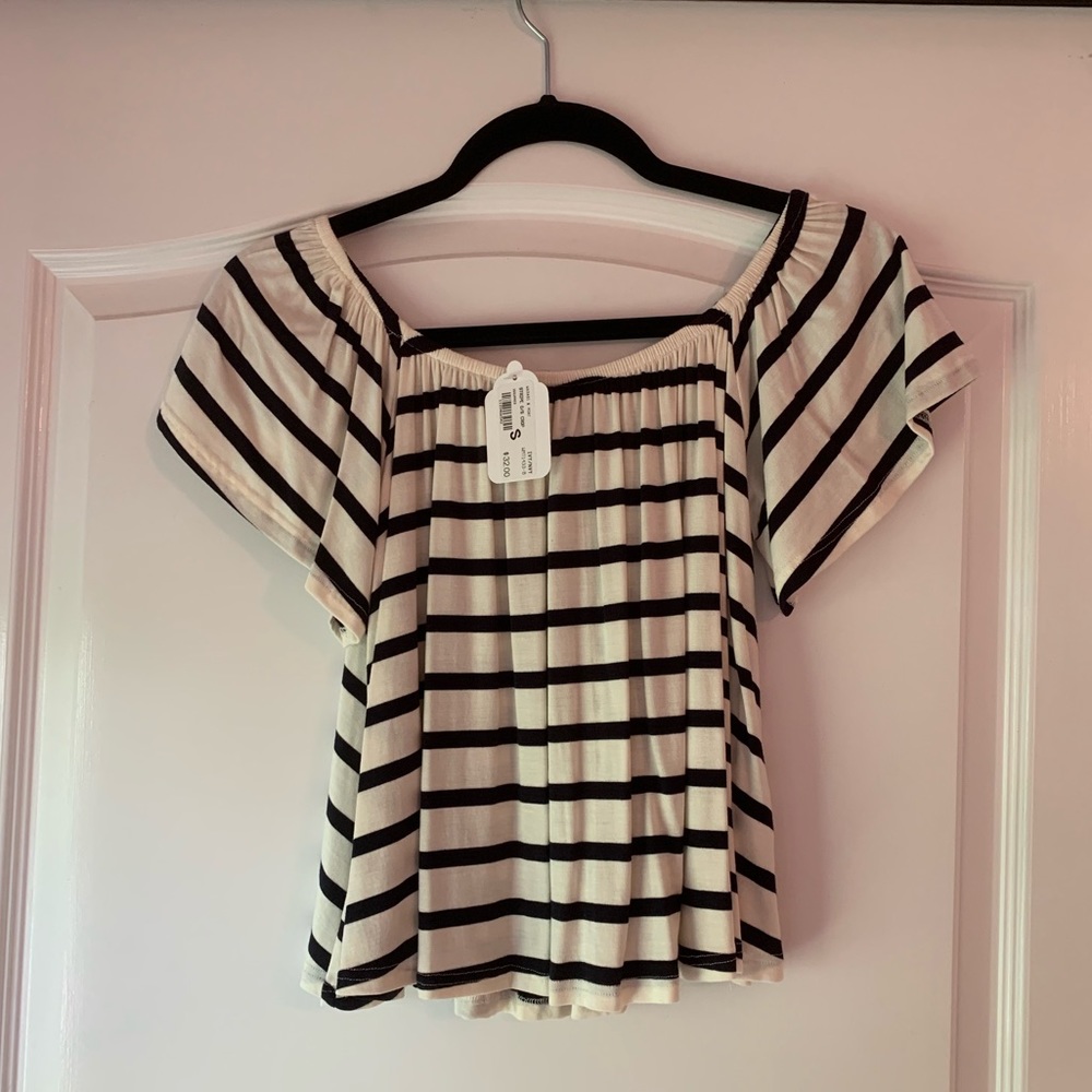 NWT off the shoulder top